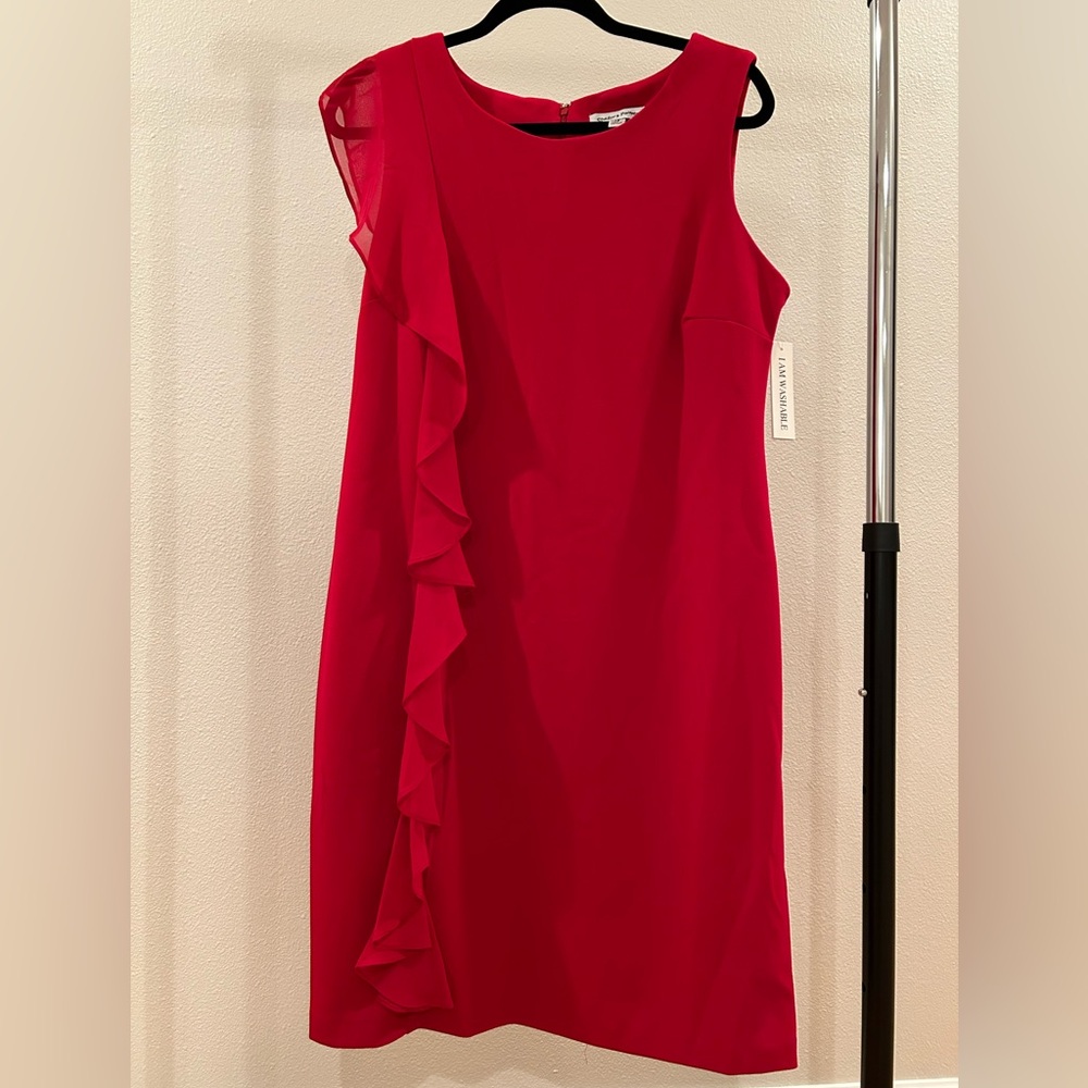 Shelby & Palmer Red Sheath Dress (NWT)